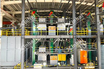 Zircon beneficiation plant